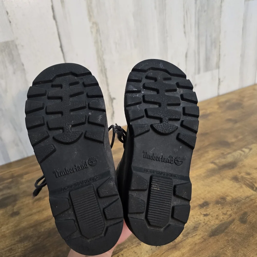 Timberland Toddlers Size 10 Gray Boots A6298